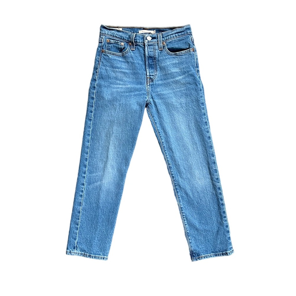 Levi's Jeans Wedgie Straight Fit Vintage Inspired High Waist Boyfriend 26 Waist